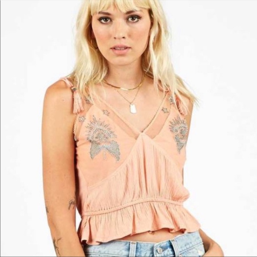 Cleobella Siren Tank in Blush LIKE NEW